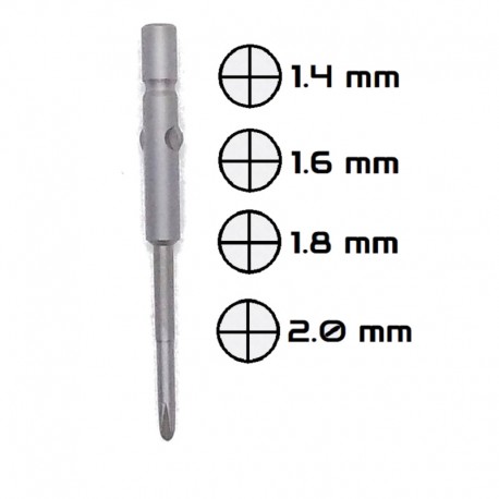 Recambio punta destornillador estrella