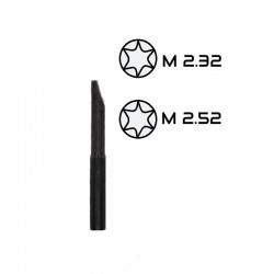 Recambio punta destornillador tuerca estrellada