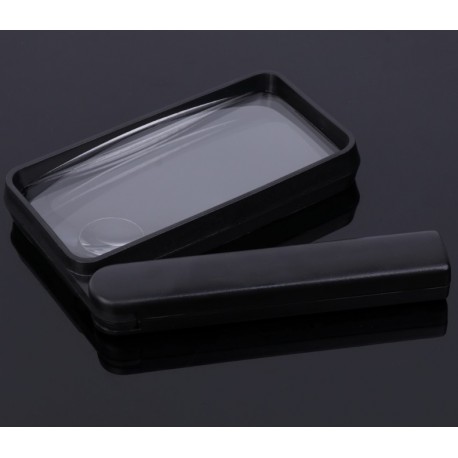 Lupa Rectangular plegable