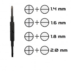 Recambio punta destornillador PLANO