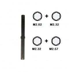 Recambio punta destornillador DUAL TUERCA HEXAGONAL