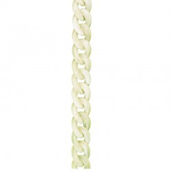 Cadena trenzada coral