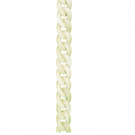 Cadena trenzada coral