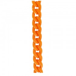 Cadena trenzada coral