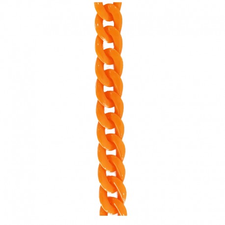 Cadena trenzada coral