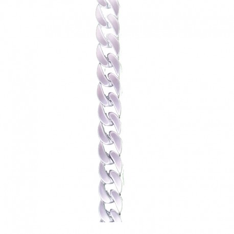 Cadena trenzada coral