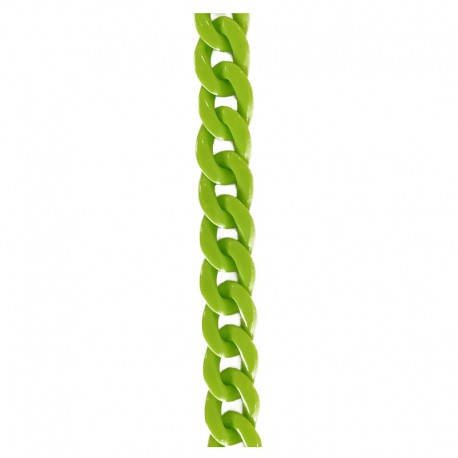 Cadena trenzada coral