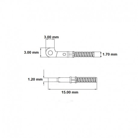 Repuesto flexo Varilla - FL1.6BT