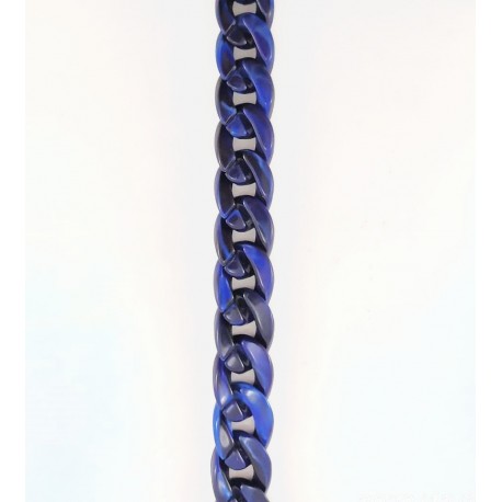 Cadena trenzada coral