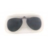 Clip solar gris aviador