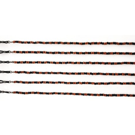 Cadena de cuentas semillas (6 uds)