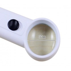 Lupa con iluminación LED