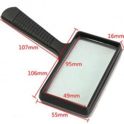 Lupa Rectangular gran tamaño