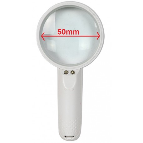Lupa LED diametro 50mm